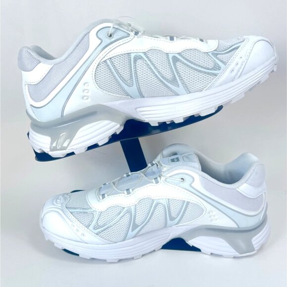 Salomon XT-Whisper White/Lunar Rock/Ftw Silver Unisex Size W7 M6 - Picture 2 of 7